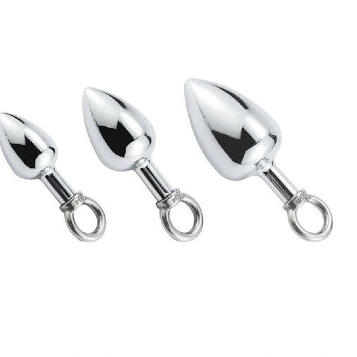 DiscreetChoice Hook Set Stainless Ring Steel Cock 4663 Anal with 0709